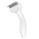 Dog Brush for Shedding, Deshedding Dog Brush with Self Cleaning Hair Release Button, Pet Grooming Rake Undercoat Desheding Tool Comb for Long Haired Cats Detangling and Dematting