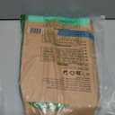 GREENER WALKER 100% Compostable Trash Bags with Tie Handles, 1.6 Gallon-150Bags, Food Scrap Kitchen Waste Bags with EN13432 Certified