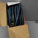 Garden Hose 50ft Brass Fittings, Heavy Duty 50ft x 1/2" Non-Expandable & Flexible Water Hose, Lightweight Hybrid Hose, Leak-Proof 3/4" Solid Brass Connector, Durable, Flexible and Kink-Free