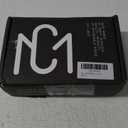 CRAFTMEMORE 1 Inch Grommet Tool Kit Eyelet Setting Tool Grommet Setter Hole Punch Cutter & Pack of 10 Grommets (1" (25mm) Inside Diameter)