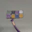 JHONE68 Weekly Pill Organizer, Travel 7 Day Pill Box Case with Magnetic Design, Easy Open Pill Container for 8 Compartments Portable Pill Case Medicine Holder for Vitamins Medication (Multicolor)