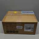 Patio Chair Cushions 17 X 16 X 3 Inch Waterproof Outdoor Seat Cushions for Patio Furniture, Outdoor Sofa Couch Pads with Ties & Handle, Set of 2, Black