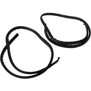 Silscvtt Black Roof Trim Molding Left Right Kit Sealing Strip Replacement for Fit 2009-2014