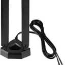 Eightwood WiFi 6E Tri-Band Antenna 6GHz 5GHz 2.4GHz Gaming WiFi Antenna Magnetic Base with 6.5ft Extension Cable for PC Desktop Computer PCIe WiFi 6E Card, Router