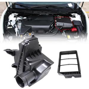 Air cleaner Air Box Filter Box 16500-JG30A Compatible with Nissan Rogue 2.5L 2008 2009 2010 2011 Replace 4445085266 Intake Air Cleaner