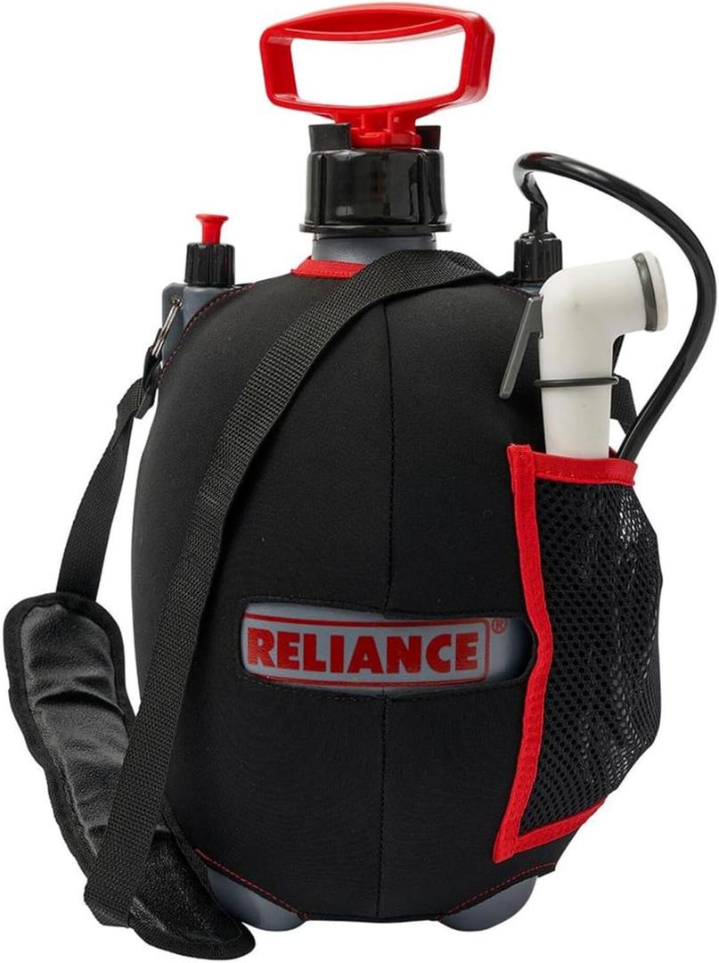 Reliance Products Flow Pro Pressurized Portable Showever, 2 Gallon, Black