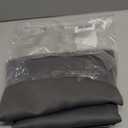 PONY DANCE Bedroom Blackout Curtains 45 inch Length - Grey Drapes for Window Curtains, Room Darking Drapes with no Light for Living Room, 42 x 45 inches, Gray, 2 Panels