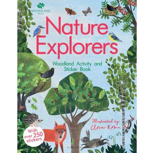 Nature Detectives Woodland Sticker Book Paperback – February 7, 2019
by Clover Robin (Author)