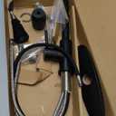 Havin Black Kitchen Faucet with Pull Down Magnetic Sprayer, High Arc Stainless Steel Material, with cUPC Ceramic Cartridge,with 10" Deck Plate,Fit for 1 or 3 Holes Kitchen Sink or Laundry Sink,Black