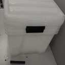 IRIS USA 72 QT Plastic Storage Box with Lid and Latches - 4 Pack - BPA-Free, See-Through Organizing Solution, Durable Nestable Stackable Containers, Secure Pull Handle - Clear