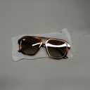 livho Trendy Polarized Square Aviator Sunglasses Women Men Square Eyewear Frame, Retro Sun Glasses for Women Men 2025 Shades