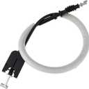 Front Door Outer Handle Lock Release Bowden Cable 5N0837017A 5N0837017B Compatible with VW Golf Jetta Polo Scirocco