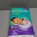 Sposie Diaper Booster Pads, Size 4-6, 30 Count - Hypoallergenic, Dermatologist and Pediatrician Tested, Fragrance, Latex, Chemical and Cruelty-Free, Made in USA