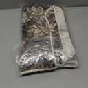 DEZENE Pack of 2 Vintage Floral Throw Pillow Covers 22x22 Boho Farmhouse Accents Chenille Square Decorative Pillow Cases for Living Room Couch Bed Home Decor, Dark Brown