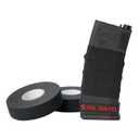 Aolamegs 2 Roll Gun Grip Tape - 1 Inch x 27.34 Yards Black Goon Tape, Multipurpose Tape Handle Protector, Non-Slip Strong Over Grip Tape for Guns, Rifles and Shotguns