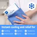 Medline Standard Instant Cold Packs, Single-Use, 6 Inches x 9 Inches, Economical, Activates Instantly, Case of 24 Each