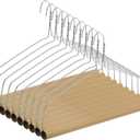 10 Sets Heavy Duty 18" Drapery Hangers with Strong 10.5 Gauge Alloy Steel Wire for Heavy Items (Silver)