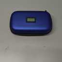 Insulin Cooler Travel Case TSA Approved Medication Cooler with Digital Temp Display 2 Ice Packs for Insulin Travel Case Diabetes Storage 4-6 Pens (Blue)