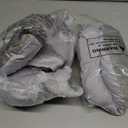 Pro Goleem Infant Car Seat Head Neck Body Support, Ultra-Soft Minky and Microfiber Newborn Car Seat Insert, Perfect for Car Seat, Stroller, 2-in-1 Reversible, for Boys and Girls, Gray (Grey)