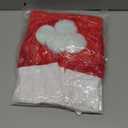 CCINEE 4pc Red Hat Dining Chair Slipcovers,Christmas Chair Back Covers Kitchen Chair Covers for Christmas Holiday Festival Decoration (60  50 cm)