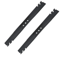 131-4547-03 Mulching Blades Replacement for Toro 22'' Recycler Blades with OE 20330C 20065 104-8697-03 20016 20017 20332 20071 Compatible with Toro Recycler Mower 22 in. Deck 2 PCS