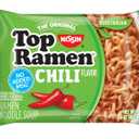 6 x Nissin Top Ramen Chili Flavor Ramen Noodle Soup , 3.0 ounce (Pack of 1)