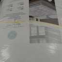 Martha Stewart 3 Inch White Down Feather Mattress Topper - King Size Fluffy White Feather Bed Topper 100% Cotton Cover Fabric Ultra Soft Pillow Top Featherbed for Bedroom78" x 80"