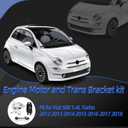 Engine Motor and Transmission Bracket kit Fit for Fiat 500 2012-2018, Auto Motor & Trans Mount Set # 9893 /68073217AC, 9895 /68073-029AC, 9876/ 68073483AD