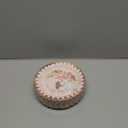 BLUE PANDA 48 Pack Pink Tiny Dancer Ballerina Plates with Scalloped Foil Edges for Girl's Ballerina Birthday Party Decorations (7 In)