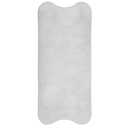 Ubbi Cushioned Non-Slip Bath Mat for Baby, Powerful Suction Cups, Baby Bathtub Time Essentials, Gray