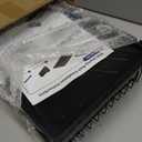 Dish Drying Rack - Space-Saving Small Dish Rack for Kitchen Counter, Rust-Resistant Kitchen Drying Rack, Compact Dish Drainer Organizer with Utensil Holder for Home Kitchen, Black