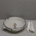 SENSARTE Nonstick Ceramic Frying Pan Skillet with Lid, 12.5 Inch Omelet Pan, Healthy Non Toxic Chefs Pan, Induction Compatible Egg Pan with Heat Resistant Handle, Free of Intentionally Added PFAS/PTFE