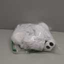 4 Pack Halloween Hanging Ghost Decorations, 27.5" Light Up Spooky Floating Ghosts with Blue LED, Outdoor & Indoor Haunted House, Porch, Yard, Party Decor, Patio Lawn Garden