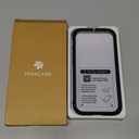 Miracase Magnetic for iPhone 16 Pro Case Full-Body Phone with Built-in Glass Screen Protector, [Compatible with MagSafe] Military Drop Proof 16 Pro Cover Bumper 6.3 inch, Black