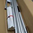 VEVOR Snow Roof Rake, 5.2-30 ft Adjustable Reach, 18.5'' Aluminum Blade, Roof Rakes for Snow Scraper with Wheels & Slide, Roof Snow Removal Tool for House Rooftop Leaves Debris Clearing