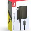 Switch Charger - Charge in Full Less Than 2H - 15V 2.6A USB C Power Adapter Fast Charging with Upgraded IC Module, 5FT Cable Cord - Compatible with Switch Lite, OLED, Steam Deck - Support TV Mode