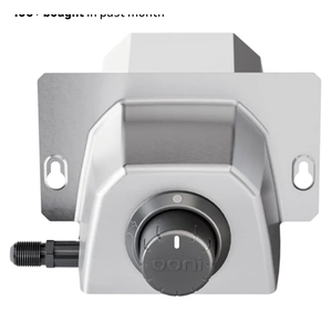 Ooni Karu 12/2/12G Gas Burner - 28mbar Propane Gas Burner For Ooni - Includes Gas Regulator and Hose, Pizza Oven Gas Burner Attachment, Gas Converter, Pizza Oven Accessories