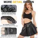 Black Western Cowboy Belt for Men Women Western Cowboy Cowgirl Y2k Studded Belt Western Punk Studded Belts