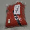 Warm Dog Coat Double Layers Dog Vest, 4 Legs Covered Windproof Waterproof Reflective Red, Size: D-S (Darchshund/Corgi Back 12")