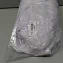 EHLDekol Sheer Chiffon Backdrop Curtains 10ft x 10ft Chiffon Fabric Drapes for Wedding, Long Sheer Curtain for Living Room, Arch Party Stage Decoration (White, 120 x 120 Inch)