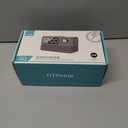 15W Fast Wireless Charger with Bluetooth Speaker and Alarm Clock Radio,4 in1 Wireless Charging Station for iPhone,Android Phones with FM Radio for Bedroom (7inch, Gray)