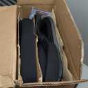 Ergonomic Drafting Chair, Tall Office Chair with Flip-up Armrests, Breathable Mesh High Desk Chair with Lumbar Support Adjustable Footrest Ring for Standing Desk Black