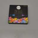 72 Colors Acrylic Paint Markers, Dual Tip with Fine Tip and Brush Tip Pens for Stone, Wood, Calligraphy, Canvas, Ceramic, Metal, Glass, Rock Painting, DIY Crafts Art Supplies Kit