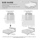 Bedsure Cal King Comforter - California King Comforter for All Season, Ultra-Soft Quilted Down Alternative Duvet Insert, Blanket for Bed, with 4 Tabs, Machine Washabl, Linen, 96x102 in