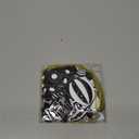 Panelee 20 Pcs Christmas Candy Tree Ornaments PVC Christmas Candy Cane Lollipop Ornament Xmas Hanging Decors Birthday Party Decoration Crafts for Holiday Xmas Tree Party (Black and White)