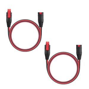 lasuroa 2pcs Battery Charger Extension Cable for NOCO, 10ft/3m GC004 X-Connect Smart Battery Charger Accessories for Genius1/2 G750 G1100 G3500 G7200 and More