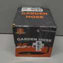 Giraffe Tools Garden Hose 25FT Lightweight Lay Flat Water Hose Kink Free Flexible Hose with 9 Spray Function Nozzle, Black