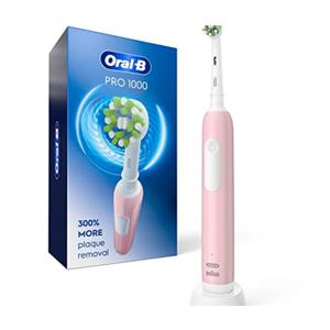 Oral-B Pro 1000 Rechargeable Electric Toothbrush, Pink No Brush Included