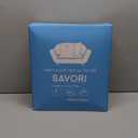 SAVORI Set of 2 Down and Feather Throw Pillow Inserts 24x24 Soft Fluffy Pillow Inserts with 100% Down-Proof Cotton Cover, Decorative Square Cushion Inner for Sofa Couch Bed-White