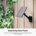Solar Panel Extension Wall Mount, White
